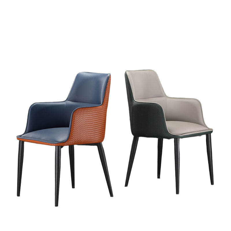Modern light luxury metal chairs can be customized in color, and the restaurant is durable and stylish